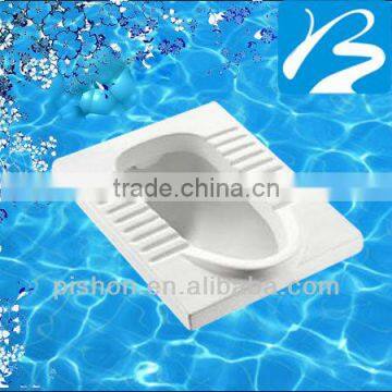 Bathroom Chaozhou type ceramic pedestal squat toilet