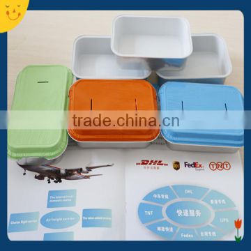 Food Packaging White Coated Airline Aluminum Foil Containers