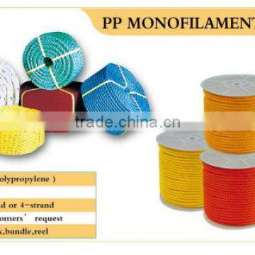 pp material split film rope and twine