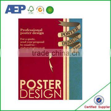 High Quality A1 Promotion custom poster printing