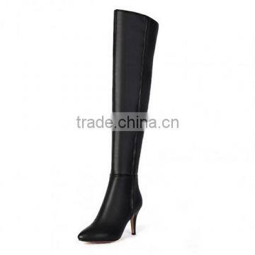 2016 Factory Wholesale Women Over Knee High Heel Boots CP6892-2 photo-3