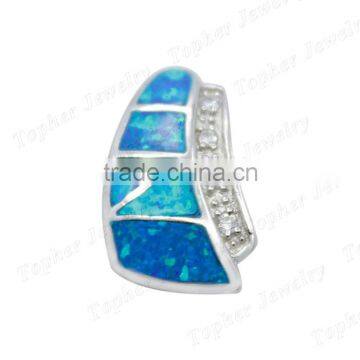 Wholesale Fine Jewelry Opal Pendant Blue Australian Opal Pendant photo-2
