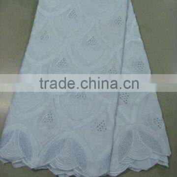 high quality swiss voile lace african lace fabrics high quality 5 yard color 100% cotton voile lace H159-5