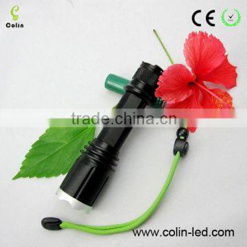 Cree Q5 high power led torch led lights for cars