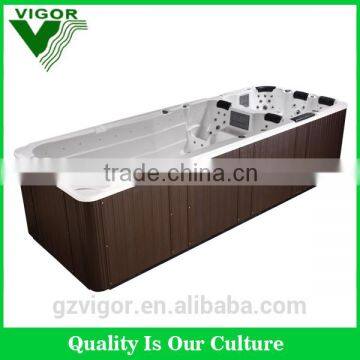 Wonderful LED light hot tub spa with balboa system control