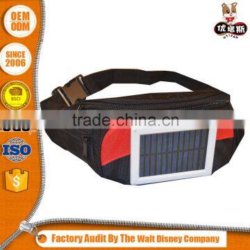 New Waist Bag with Solar Panel and custom logo plus OEM size for phone charger