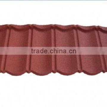 Waviness Stone Coated Roof Tile/Aluminum Zinc Roofing Shingle/Colorful Sand Coated Steel Roof