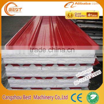 Roof and wall sandwich panel machine made in China