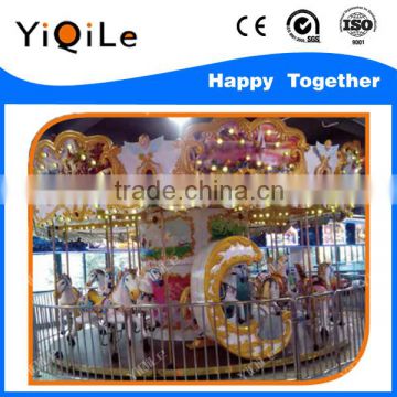 2016 the new style amusement park carousel horses for sale indoor merry-go-round