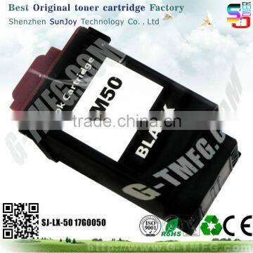 remanufactured INK cartridge 17G0050 for Lexmark 50