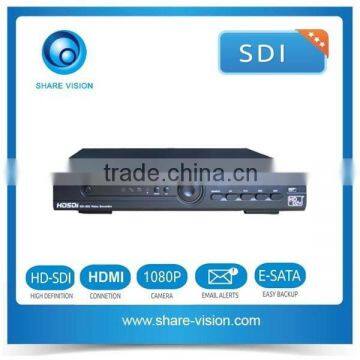 economic professional best 1080p p2p 8ch hd-sdi dvr, dvr h.264