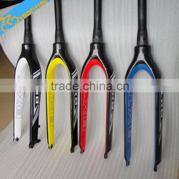 New arrival 26er/27.5er/29er carbon forks dics brake bike mtb carbon forks carbon mountain bike front forks