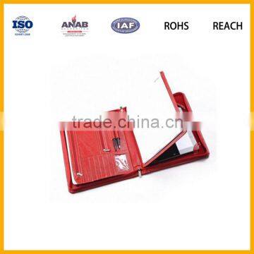 Top Sale Embossed Logo PU/Leather Cover Paper Notebooks Printing photo-2