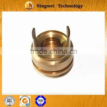 HPb59-1 customized machining motorcycle parts by four axis machine
