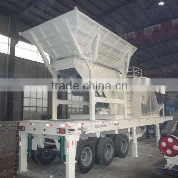 Mobile stone Crusher machine for sale