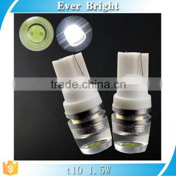 Super bright ! T10 1.5W 1led 168 194 W5W Wedge LED Bulb ,w5w led bulb