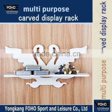 CDR6015H White swan style living room wall decorate shelf