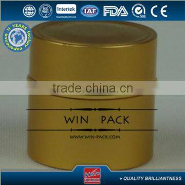 30g,50g Set Aluminum Lotion Jar With Shiny Gold Color Rim photo-5