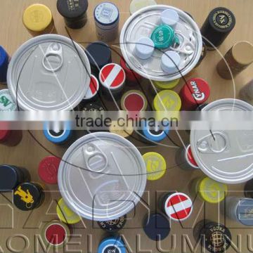 Chapas de Aluminio para tapas de botella/ Bottle Cap Materials