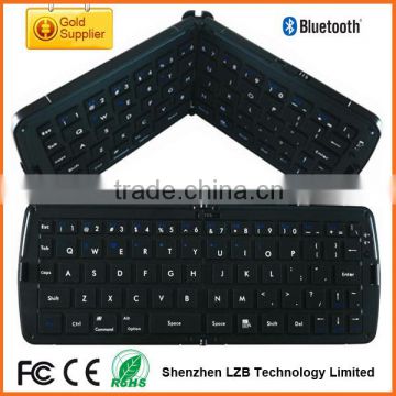 Bluetooth 3.0 wireless foldable keyboard ,foldable keyboard for Smartphone Tablet and Computer