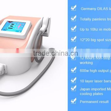 2017 hot sales 808nm diode laser hair removal machine , 808nm Didoe Laser Permanent Hair Removal