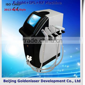 2013 Cheapest Price Beauty Vascular Treatment Equipment E-light+IPL+RF Machine Epilight Device Improve Flexibility