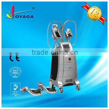 Super cryo fat freezing fat cells cooling cryolipolysi beauty machine with LED lights treatment with CE MY-88