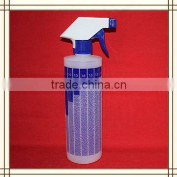 500ml plasticspary bottle for housing cleaning