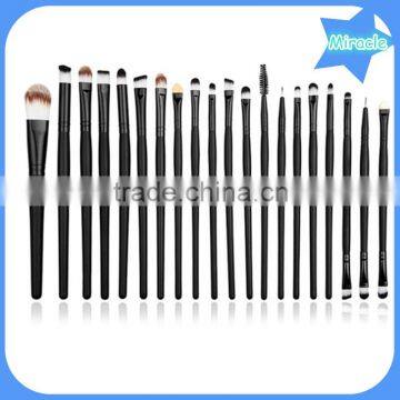 20pcs wooden handle make up brush cosmetic brushes for girls