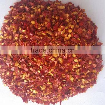 China exported chilli pieces dried chilli flakes crushed chilli