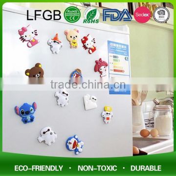 OEM Shape Durable Silicone Fridge Magnet