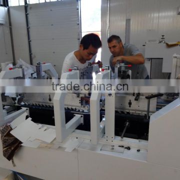 professional automatic paper box folding gluing machine 0086 15238032864