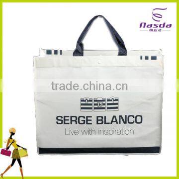 custom fashional big PP laminated handle bag