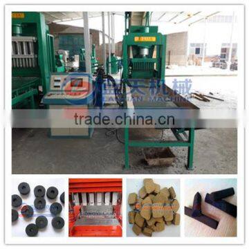 High efficiency low consumption shisha tablet press briquette making machine