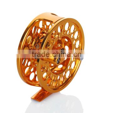 Top grade Steel Die Casting Fly Fishing Reels 85mm 2Precision bearing + One-way bearing