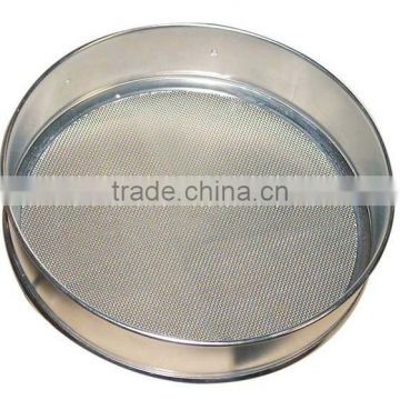 Fine Mesh Half Height Stainless Steel Sieves Lab Sieve Test Sieve