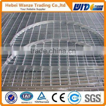 hot dipped/electro galvanized catwalk steel grating(factory)