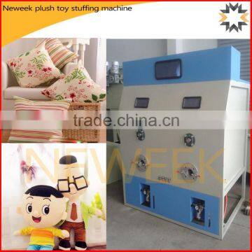 Neweek foot steps fiber filing plush toy stuffing machine