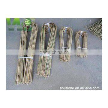 Flexiable garden bamboo trellis and U-shaped trelis for sale