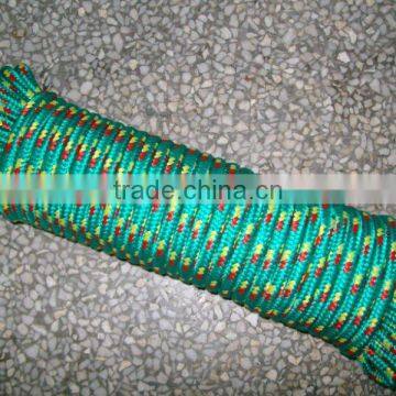 Green Color Polypropylene Rope, PP Braided Rope photo-2