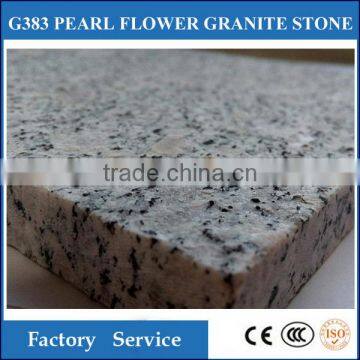 High Quality Grey Natural Granite Stone Tiles, Flamed Pearl Flower Granite Stone Tiles