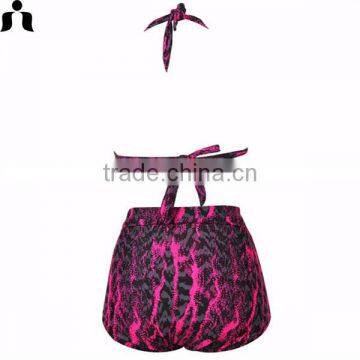 High Quality Beautiful Women Sexy High Waist Woman Swimwear photo-3