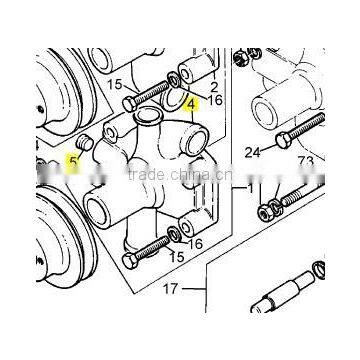 MASSEY FERGUSON Tractor MF 245 water pump