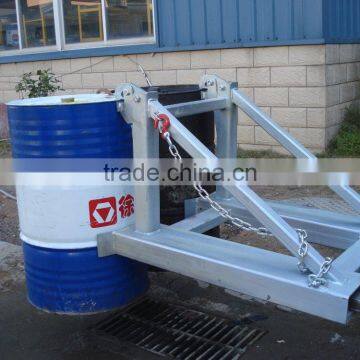 forklift attachment atuomatic drum lifter mounted drum handling