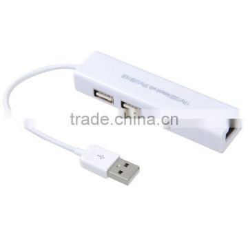 Best buy 3USB Port Hub with rj45 network connector White color