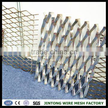 Building Facade Aluminum Streched Expanded Metal Mesh Sheet Fence photo-2