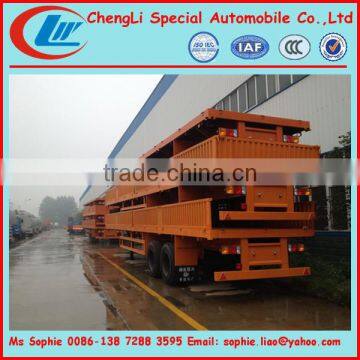 Chengli factory supply box semi trailer , cheap semi trailers