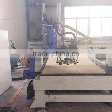 Electric control 4 heads wood cnc router with CE certificate