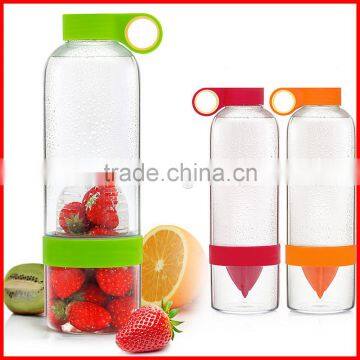 800ml Multi-functional Water Bottle Manual Fruit Juicer Cup Lemon Cup With Lid photo-5