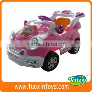 pink QX remote control children ride on car, cy promotion